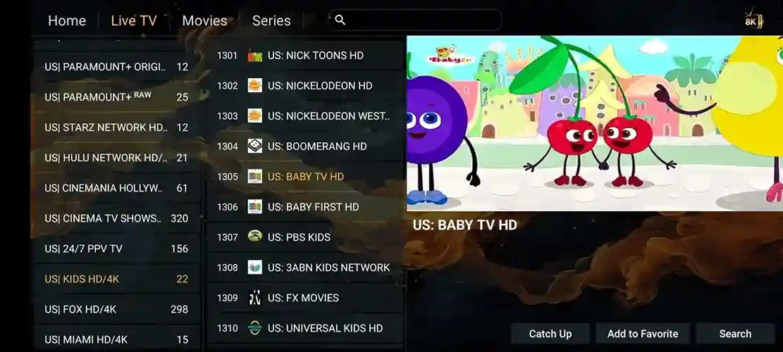 Preview 3 - Digital Lizard Premium IPTV Subscription