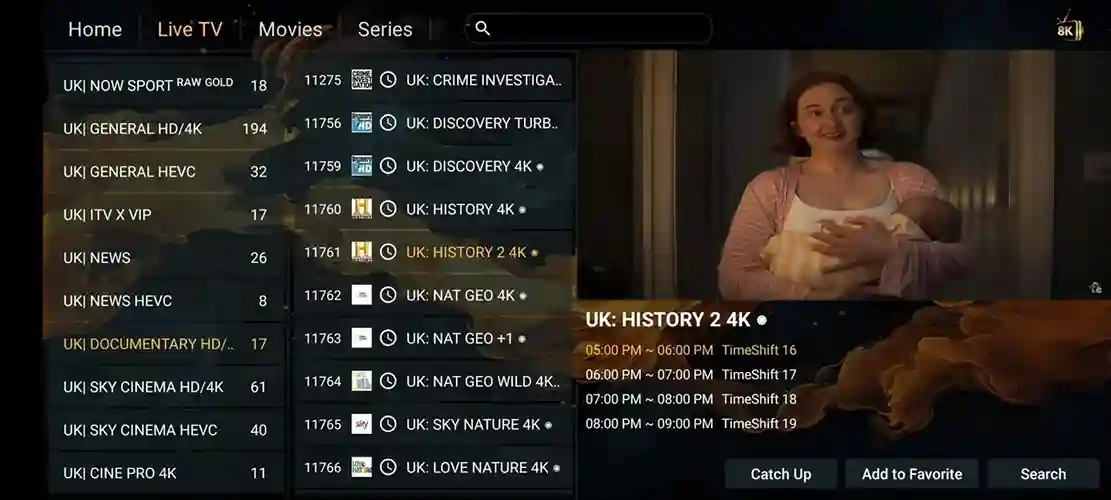 Preview 6 - Digital Lizard Premium IPTV Subscription
